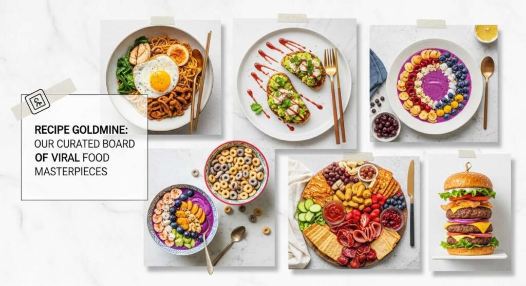 featured: recipe goldmine: our curated board of viral food masterpieces