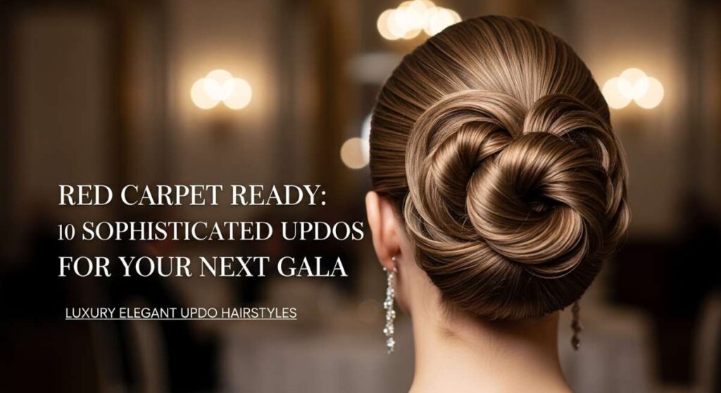 featured: red carpet ready: 10 sophisticated updos for your next gala