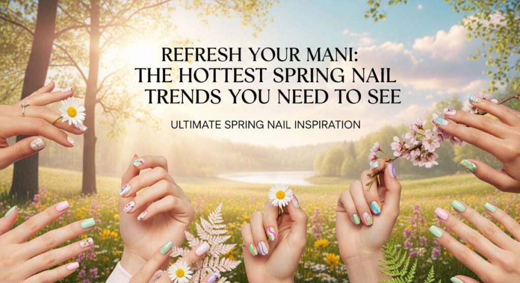 featured: refresh your mani: the hottest spring nail trends you need to see