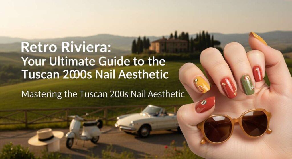 featured: retro riviera: your ultimate guide to the tuscan 2000s nail aesthetic