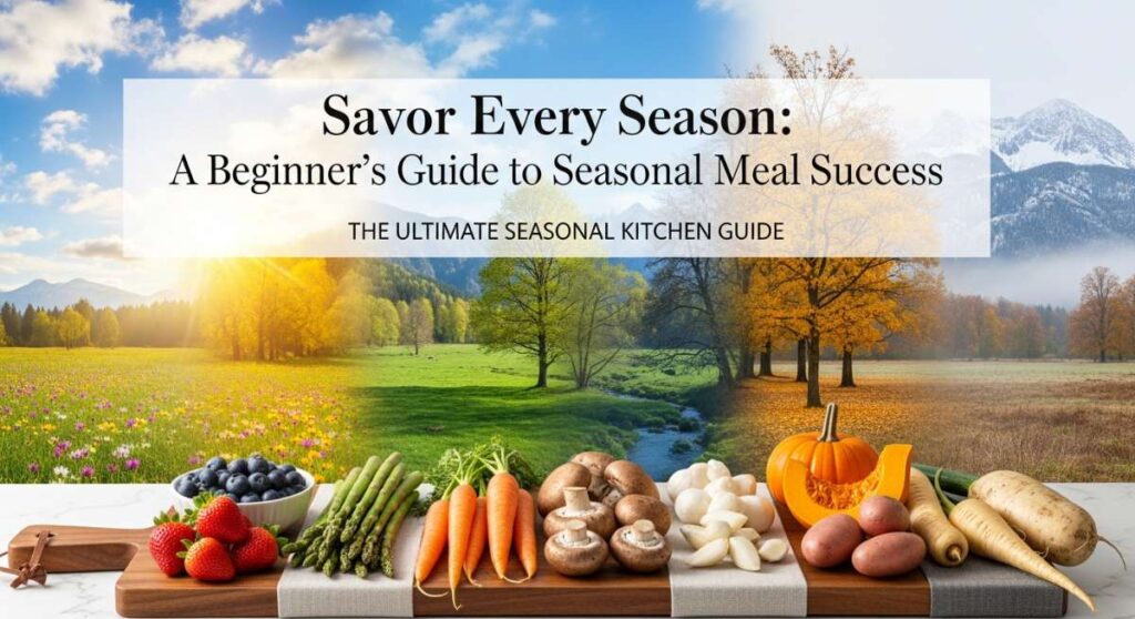 featured: savor every season: a beginner’s guide to seasonal meal success