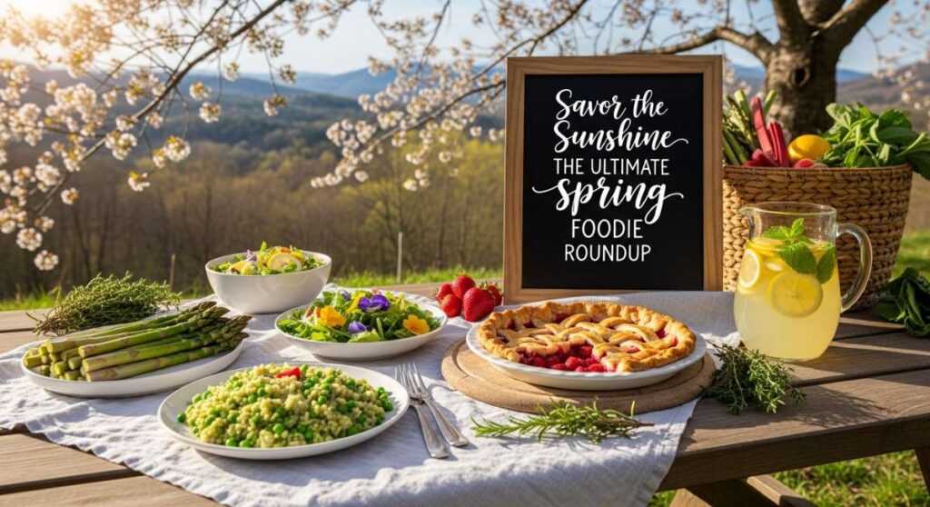 featured: savor the sunshine: the ultimate spring foodie roundup