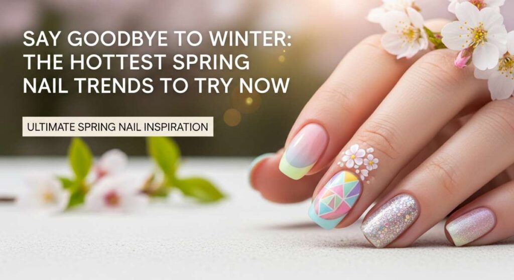 featured: say goodbye to winter: the hottest spring nail trends to try now