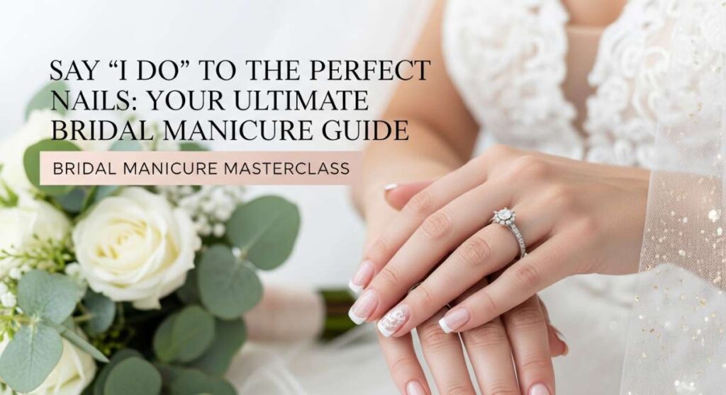 featured: say 'i do' to the perfect nails: your ultimate bridal manicure guide