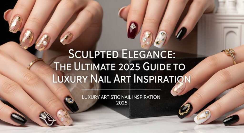 featured: sculpted elegance: the ultimate 2025 guide to luxury nail art inspiration