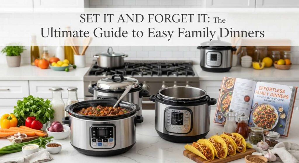 featured: set it and forget it: the ultimate guide to easy family dinners