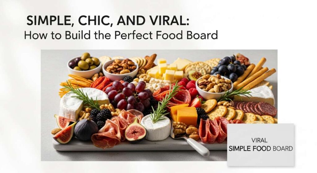 featured: simple, chic, and viral: how to build the perfect food board
