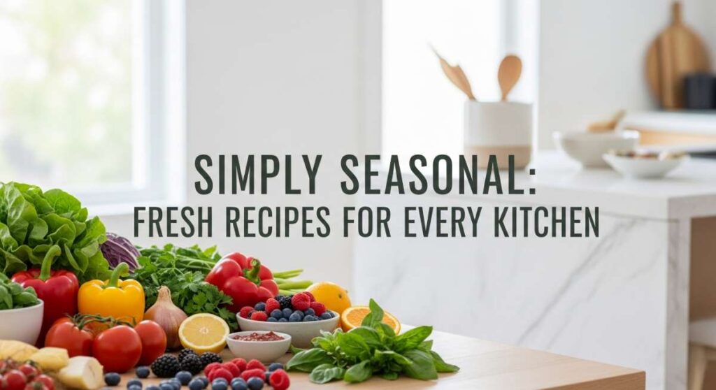 featured: simply seasonal: fresh recipes for every kitchen