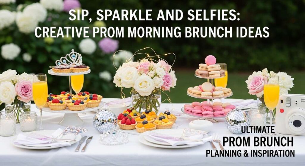 featured: sip, sparkle, and selfies: creative prom morning brunch ideas