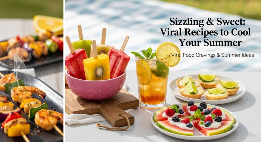 featured: sizzling & sweet: viral recipes to cool down your summer