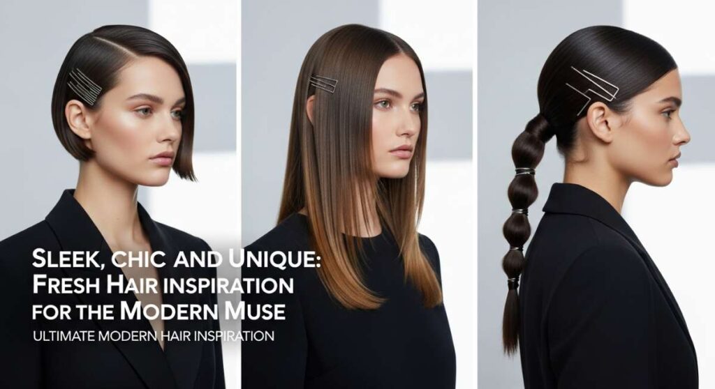 featured: sleek, chic, and unique: fresh hair inspiration for the modern muse