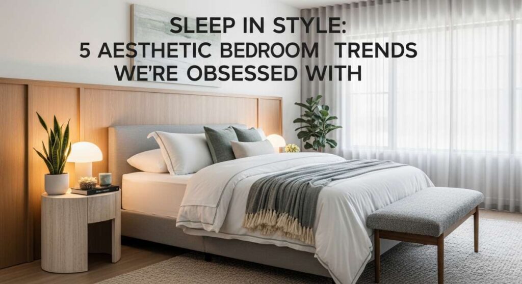 featured: sleep in style: 5 aesthetic bedroom trends we’re obsessed with