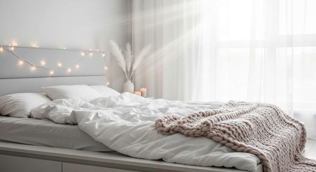 featured: soft textures & fairy lights: master the dreamy bedroom aesthetic