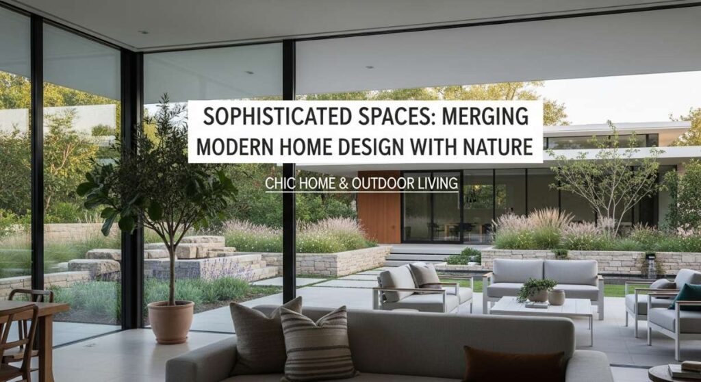 featured: sophisticated spaces: merging modern home design with nature