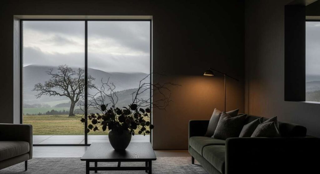 featured: sophistication in the dark: why moody interiors are the new gold standard