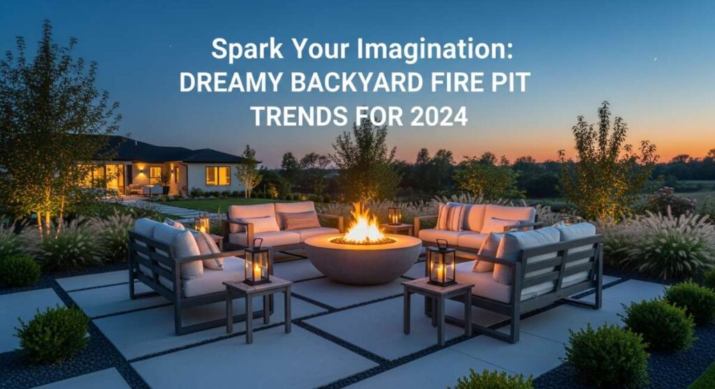 featured: spark your imagination: dreamy backyard fire pit trends for 2024