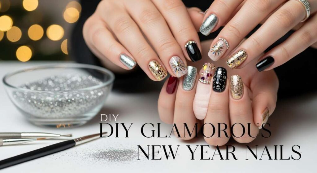 featured: sparkle into the new year: diy glamorous nail art for any celebration