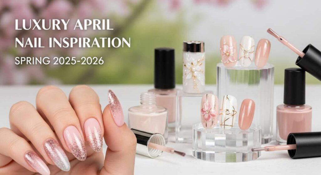 featured: spring 2025 2026 nail forecast: the luxury april lookbook
