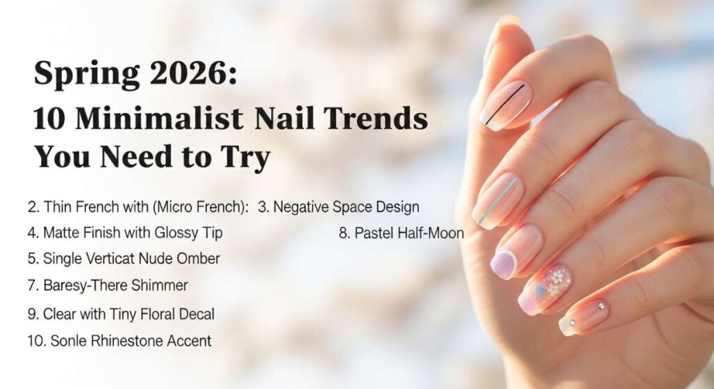 featured: spring 2026: 10 minimalist nail trends you need to try