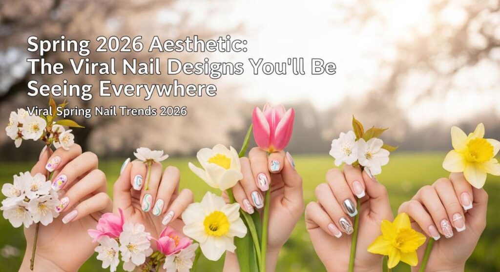 featured: spring 2026 aesthetic: the viral nail designs you'll be seeing everywhere