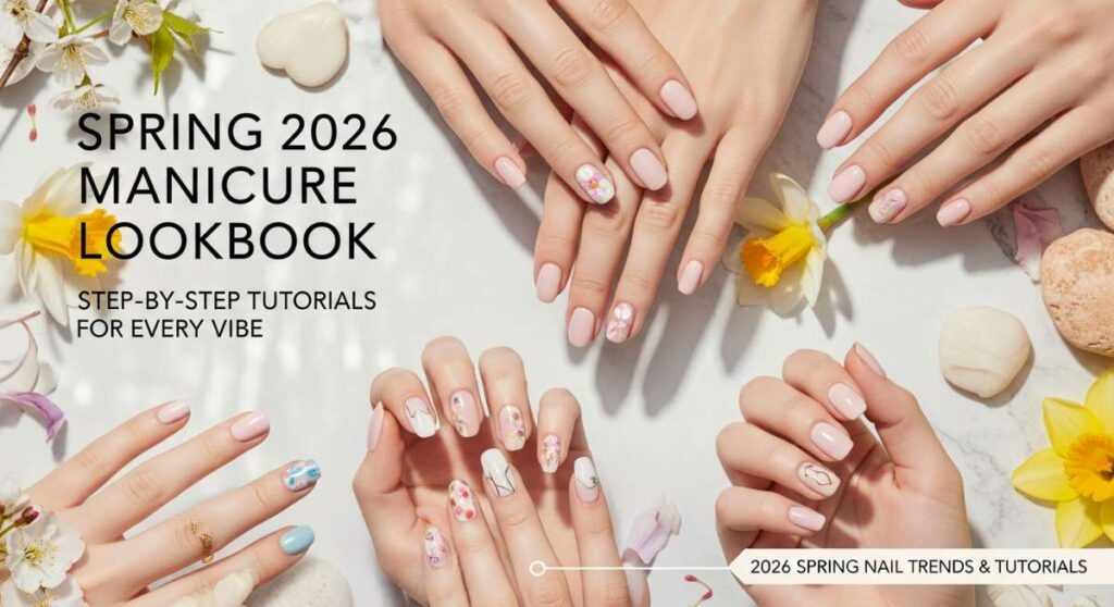 featured: spring 2026 manicure lookbook: step by step tutorials for every vibe