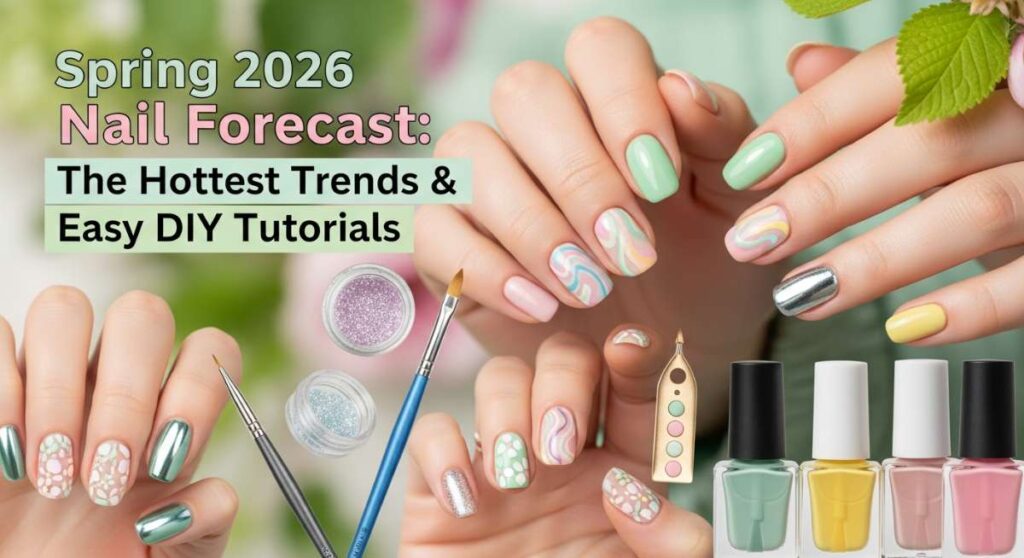 featured: spring 2026 nail forecast: the hottest trends & easy diy tutorials