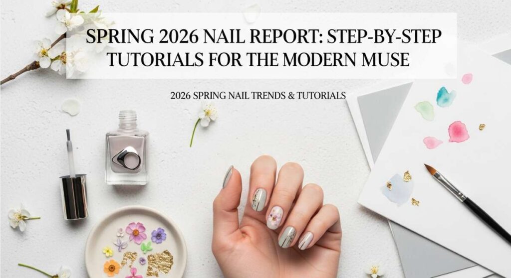 featured: spring 2026 nail report: step by step tutorials for the modern muse