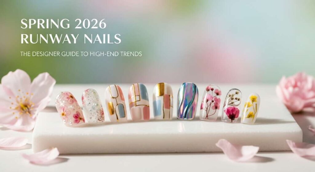 featured: spring 2026 runway nails: the designer guide to high end trends