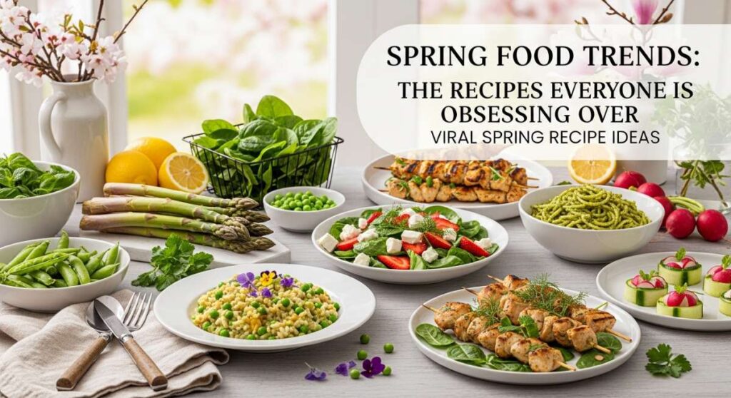 featured: spring food trends: the recipes everyone is obsessing over