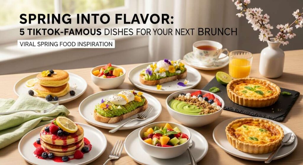 featured: spring into flavor: 5 tiktok famous dishes for your next brunch