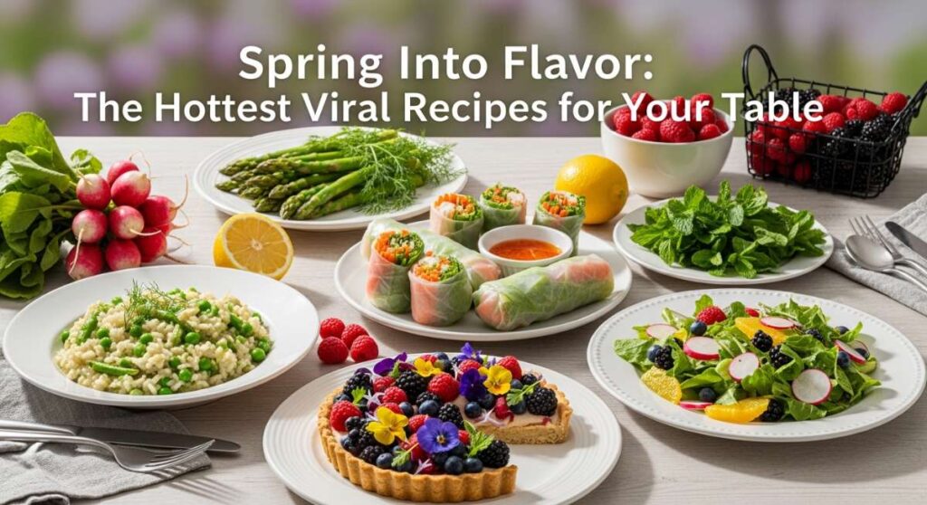 featured: spring into flavor: the hottest viral recipes for your table