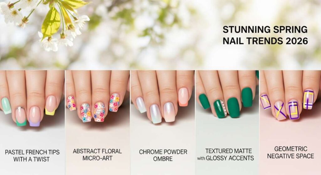 featured: stop everything: these are the hottest spring 2026 nail trends