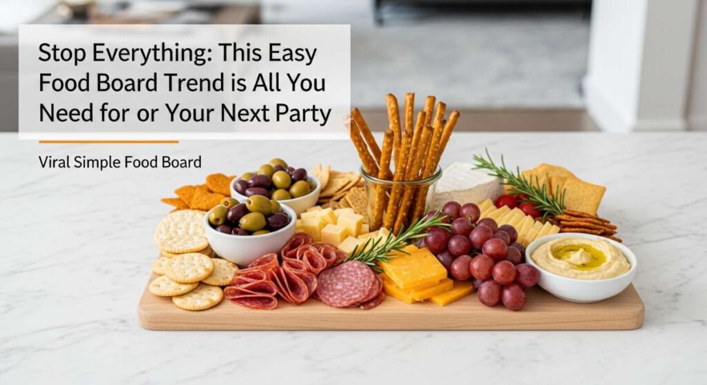 featured: stop everything: this easy food board trend is all you need for your next party