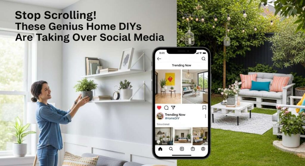 featured: stop scrolling! these genius home diys are taking over social media