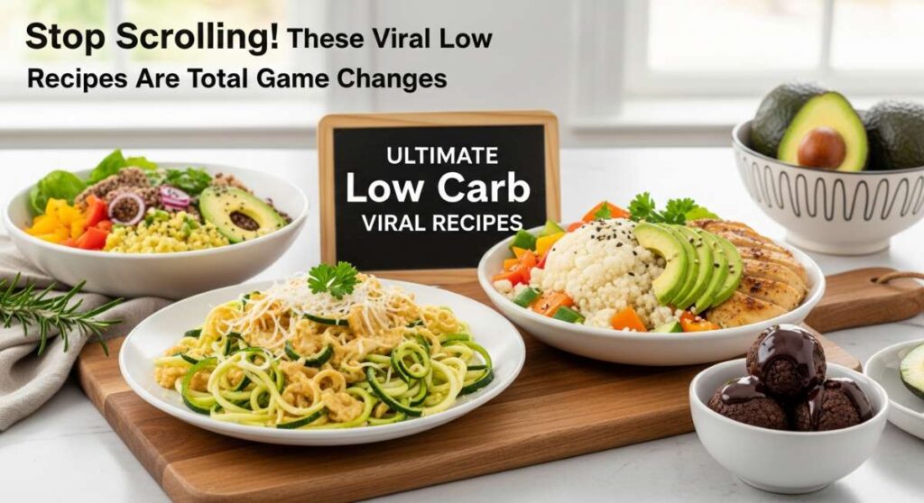 featured: stop scrolling! these viral low carb recipes are total game changers