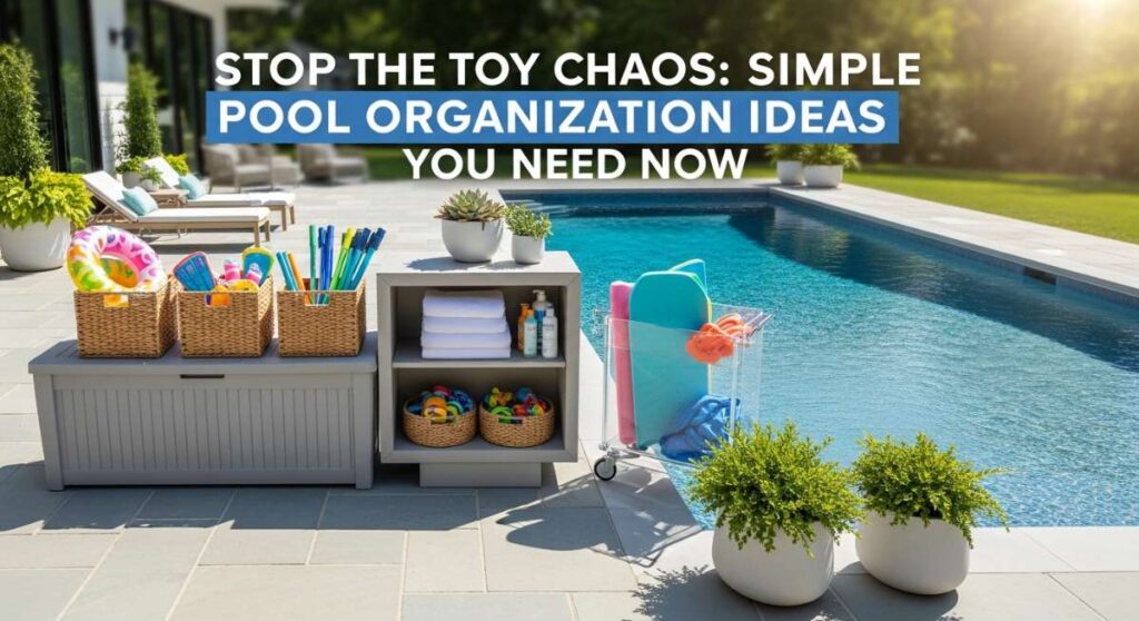 featured: stop the toy chaos: simple pool organization ideas you need now