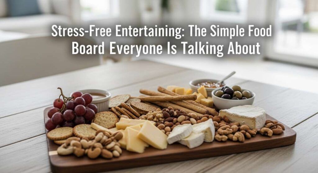 featured: stress free entertaining: the simple food board everyone is talking about
