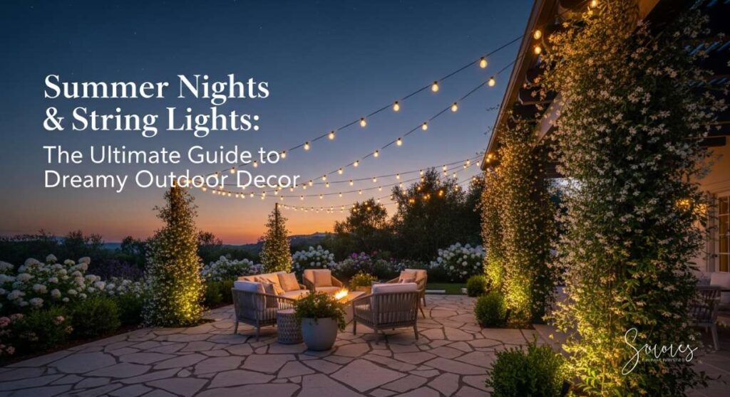 featured: summer nights & string lights: the ultimate guide to dreamy outdoor decor