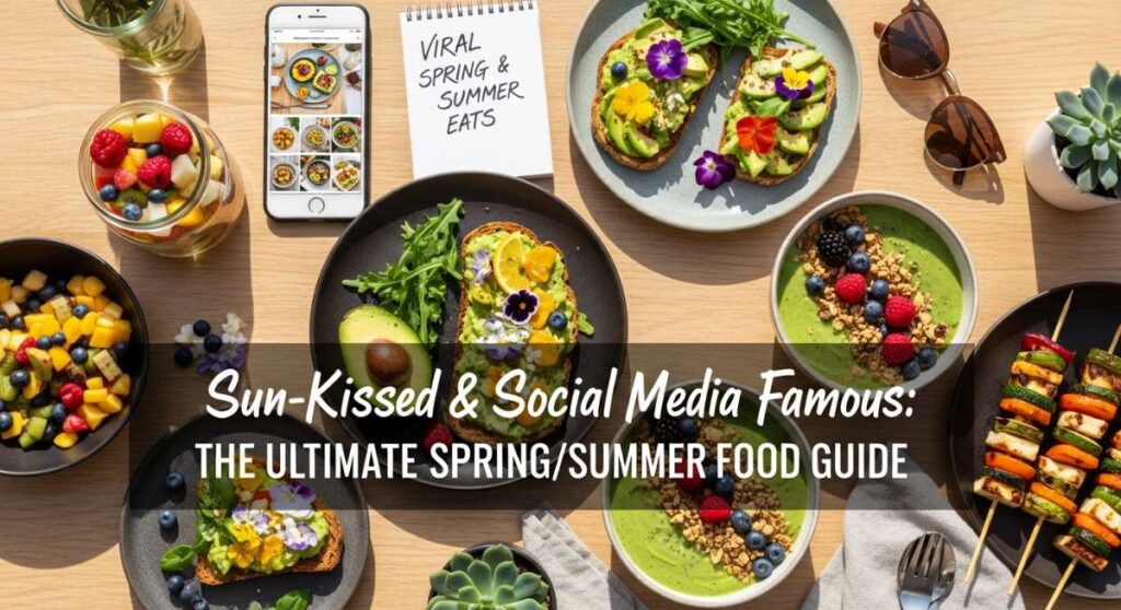 featured: sun kissed & social media famous: the ultimate spring/summer food guide