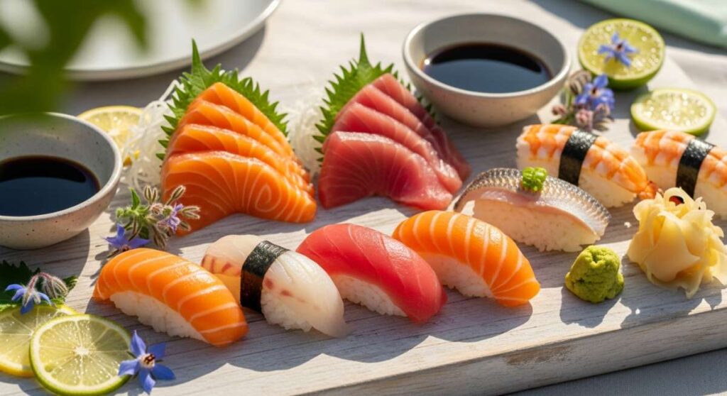 featured: sun kissed sushi & sashimi: vibrant japanese recipes for summer