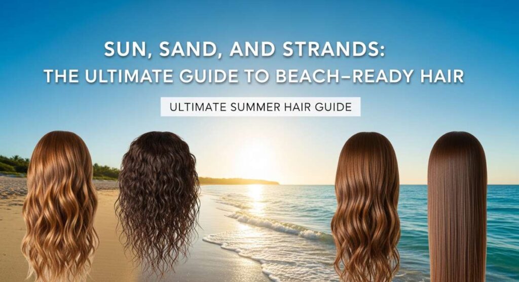 featured: sun, sand, and strands: the ultimate guide to beach ready hair