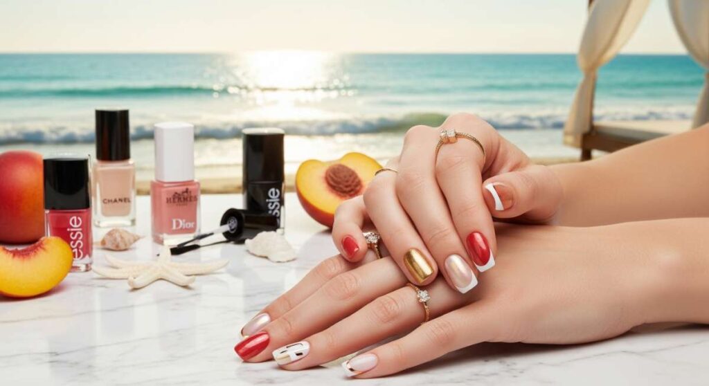 featured: sunkissed & sophisticated: the ultimate guide to high end summer manicures