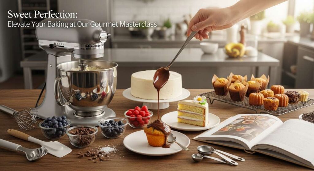 featured: sweet perfection: elevate your baking at our gourmet masterclass