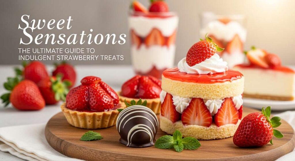 featured: sweet sensations: the ultimate guide to indulgent strawberry treats