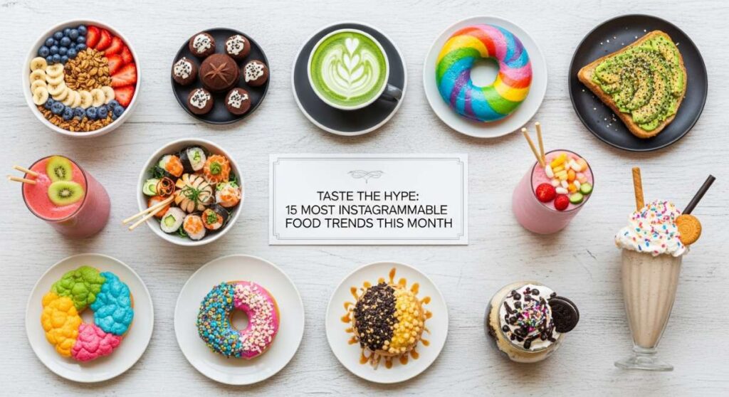 featured: taste the hype: 15 most instagrammable food trends this month