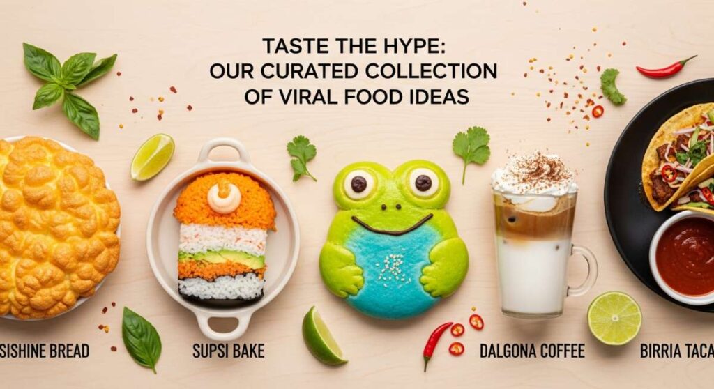 featured: taste the hype: our curated collection of viral food ideas