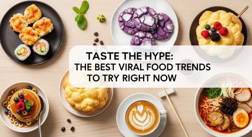 featured: taste the hype: the best viral food trends to try right now