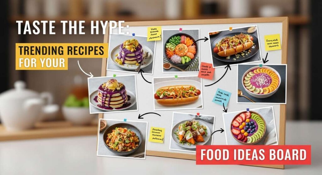 featured: taste the hype: trending recipes for your food ideas board