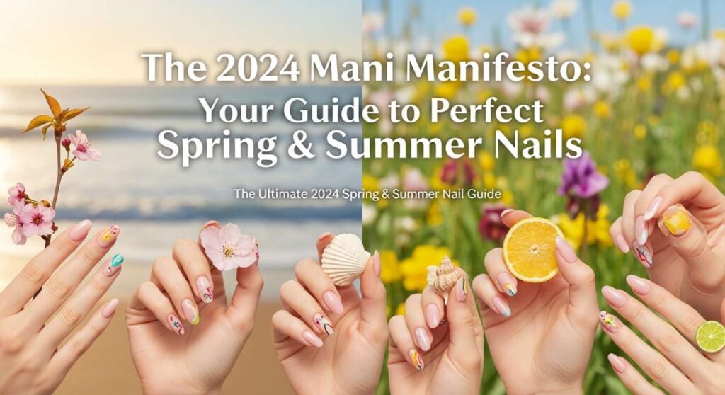 featured: the 2024 mani manifesto: your guide to perfect spring & summer nails