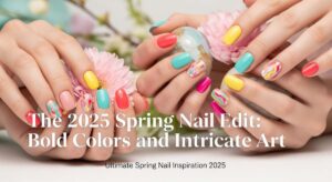 featured: the 2025 spring nail edit: bold colors and intricate art